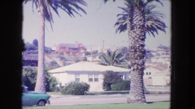 1962: a residential area is seen SAN PEDRO, CALIFORNIA