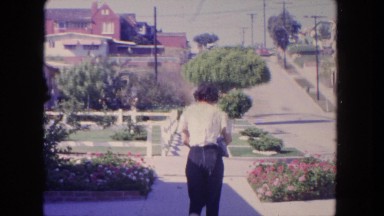 1962: a woman is seen posing SAN PEDRO, CALIFORNIA