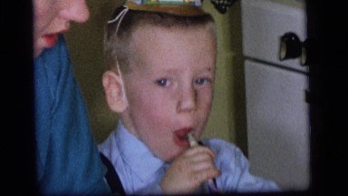 1964: child birthday scene CAMDEN, NEW JERSEY