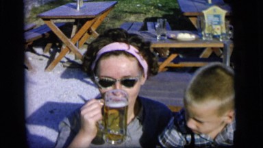 1964: mom lets son take a sip of beer before political correctness