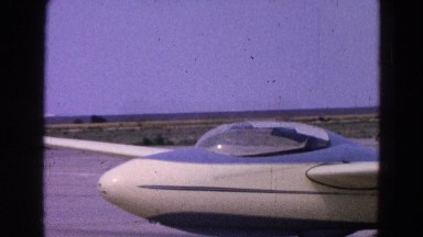 1964: plane being moved COTTONWOOD, ARIZONA