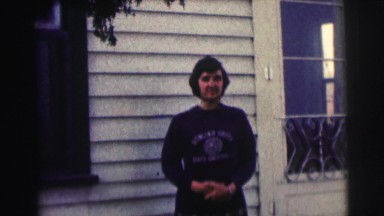 1968: girl making some funny moment