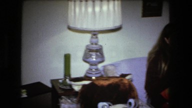 1973: Casual Family Moment in 1970s Living Room