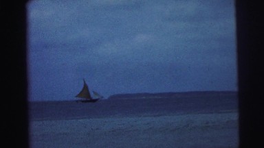 1979: sailboat off the coast