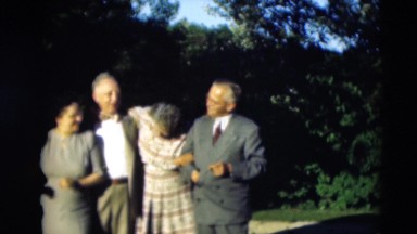 1951: people are seen posing together holding each other WILLMAR, KENTUCKY