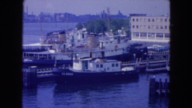 1954: a relaxing ride down the river NEW YORK