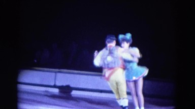 1969: man and women ice skaters dressed in costume performing FORT WAYNE,