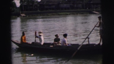 1962: my paddleboat trip along the river BANGKOK, THAILAND