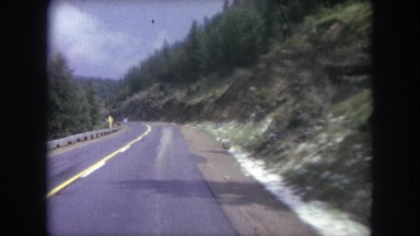 1962: driving down the roadway. COLORADO