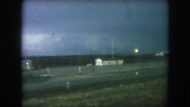 1962: a view from a car is seen COLORADO