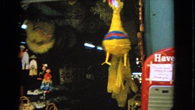 1963: a small show with many pinatas on display BARRINGTON, ILLINOIS