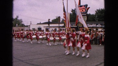 1963: young women march on with pride BARRINGTON, ILLINOIS