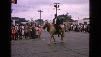 1963: a horse is seen with a rider BARRINGTON, ILLINOIS