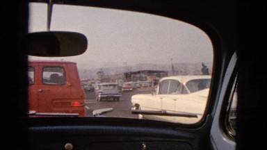 1963: as usually, another traffic day in a holiday getaway from town BARRINGTON,