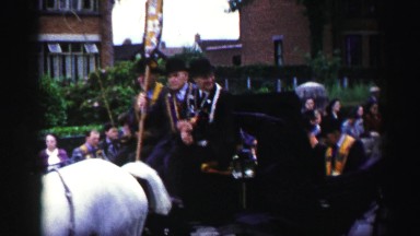 1952: beautiful morning and great parade celebrating a special day ENGLAND