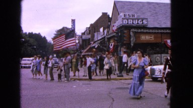 1963: downtown crossing BARRINGTON, ILLINOIS