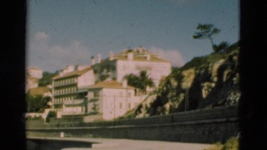 1948: A City View Is Seen in Portugal
