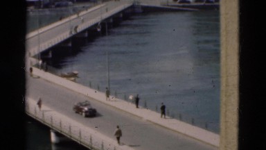 1948: A Wonderful View of City Activities on a Bright Day in Portugal