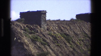 1969: roof of the old house IRELAND