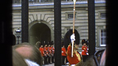 1969: Guards Watched Carefully by People as They Perform Their Duties