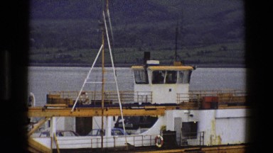 1969: a cargo ship is seen IRELAND