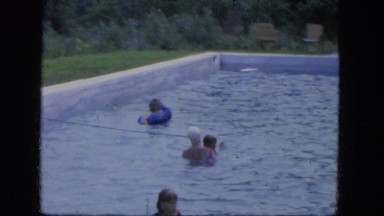 1964: people are seen swimming NEW YORK