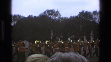 1969: a band is seen and marching ENGLAND