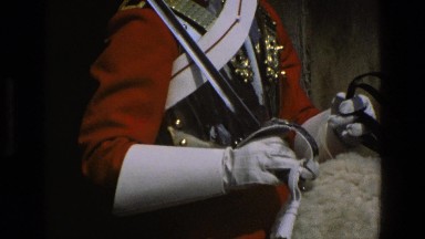 1969: guard on horse ENGLAND