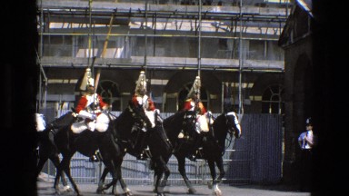 1969: a royal army is seen ENGLAND