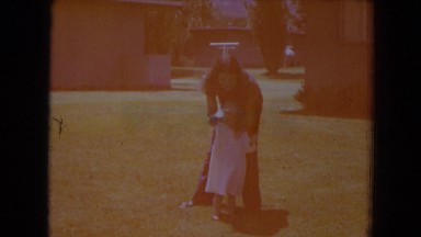 1970: Mother and Daughter in White Sands, Florida