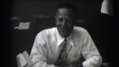 1959: A Well-Dressed Man in Tie and Eyeglasses with Short Haircut in St. Louis