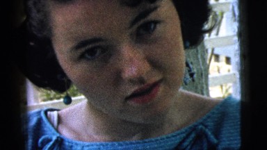 1961: A Close-Up of a Girl Posing Outdoors in Camden, New Jersey