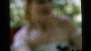 1961: a blurry image of a lady is seen CAMDEN, NEW JERSEY