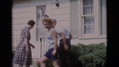 1968: family fun outside with water CLARKSDALE, ARIZONA