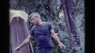 1968: with the task completed he dusts his hands and then takes a bow.