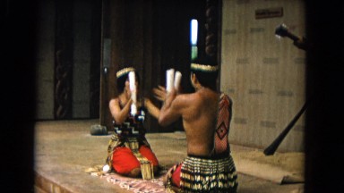 1968: indians sitting around making great music while on there knees HAWAII