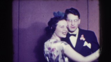 1941: a couple is seen dancing NEW YORK