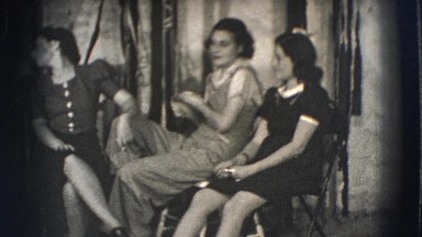1941: just having a little get together with family and friends and coworkers