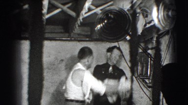 1941: people are seen in an act NEW YORK