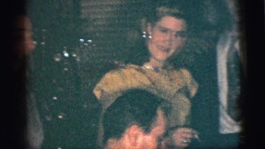 1956: Family Enjoying Accordion Music at Party in New York City
