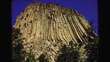 1967: a hilly area is seen with trees and greenery WYOMING