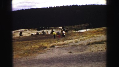 1967: a camping and training day with classmates in the mountains WYOMING