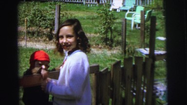 1972: childrens are playing in a park LYNBROOK, NEW YORK