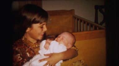 1972: the kids are at the cake cutting celebrations LYNBROOK, NEW YORK