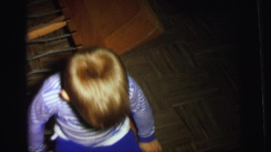 1972: playing childrens with joy in dark LYNBROOK, NEW YORK