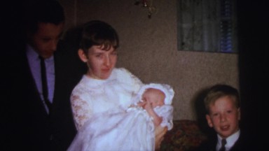 1972: babyshower of the newly born beautiful baby girl of the family. LYNBROOK,