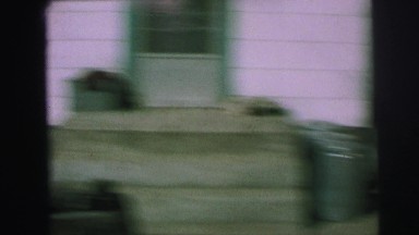 1972: young child plays with aluminum-foil costume and cardboard fairy wings