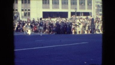 1948: town parade through the streets BALTIMORE, MARYLAND
