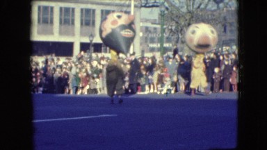 1948: carnival season with lots of fun and entertainment for people in the city