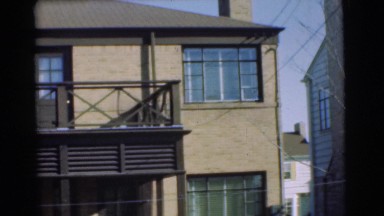 1951: The Building is Made of Wood with Beautiful Architecture in Chatham, New Jersey